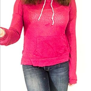 Maroon sweatshirt. Light material. Arizona brand.